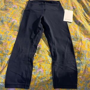 Lululemon Athletica Navy Blue Cropped Leggings